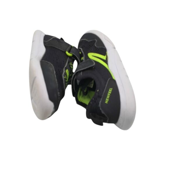 Adidasi copii NewFeel 32, imitatie de piele, material textil, negru - imagine 4