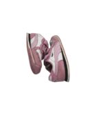 Adidasi copii Puma 26 , piele intoarsa , roz alb - imagine 4
