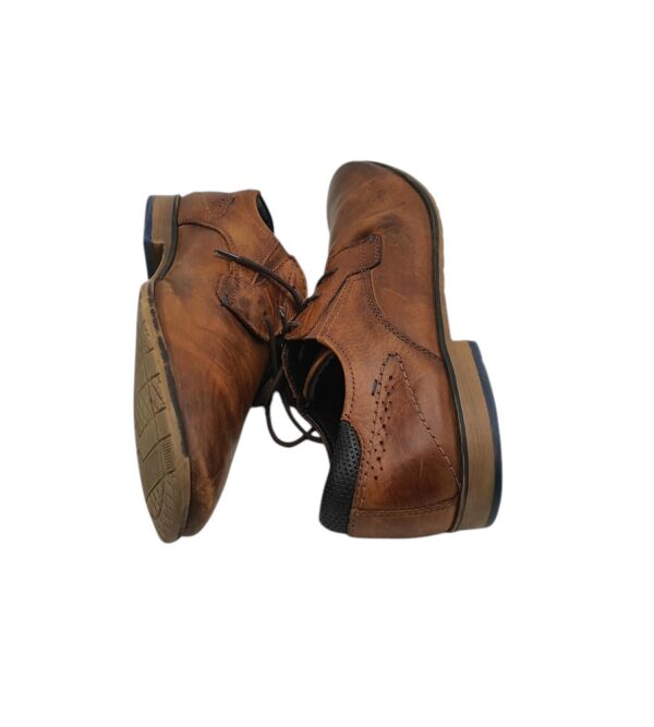 Pantofi barbati  Venturini 43, piele, maro - imagine 4