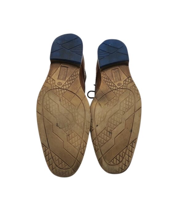 Pantofi barbati  Venturini 43, piele, maro - imagine 5