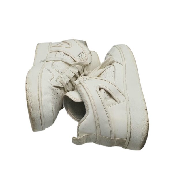 Adidasi dama H&M 41, imitatie de piele, alb - imagine 4