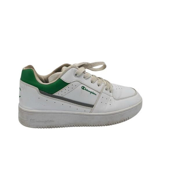 Adidasi barbati Champion 43, imitatie de piele, alb - imagine 1