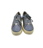 Tenisi dama Caprice 38, piele, albastru gri - imagine 3