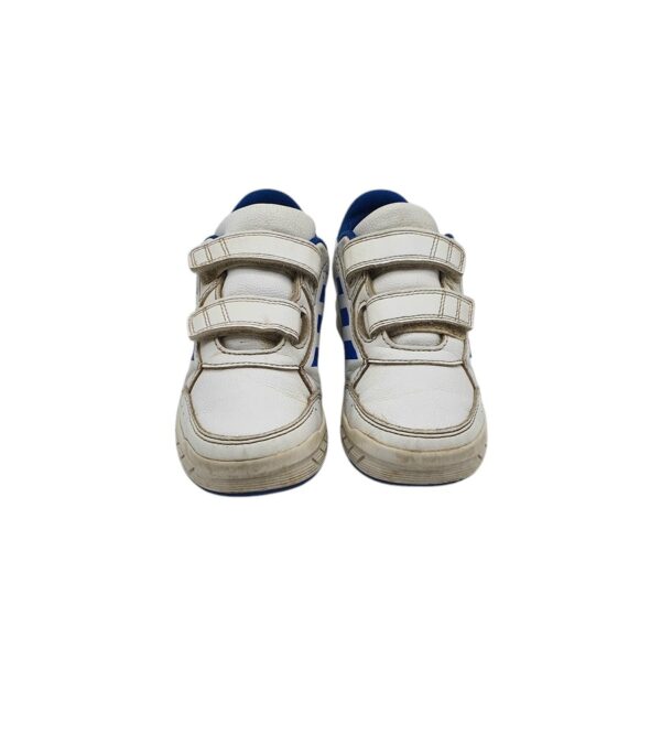 Adidasi copii Adidas 30, imitatie de piele, alb - imagine 3
