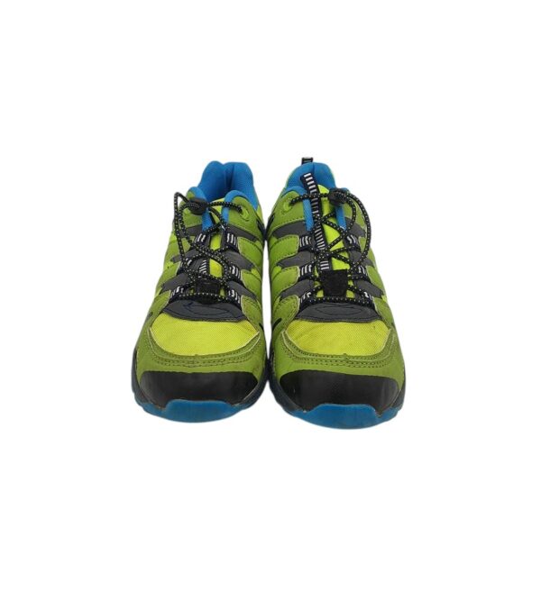Adidasi copii Lico 36, imitatie de piele, material textil, verde - imagine 3