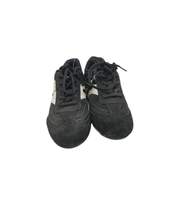 Adidasi dama Doodogs 37, piele intoarsa, imitatie de piele, negru - imagine 3