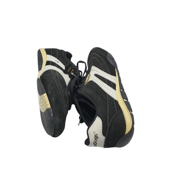 Adidasi dama Doodogs 37, piele intoarsa, imitatie de piele, negru - imagine 4