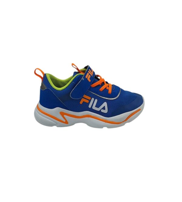 Adidasi copii Fila 35, material textil, albastru - imagine 1