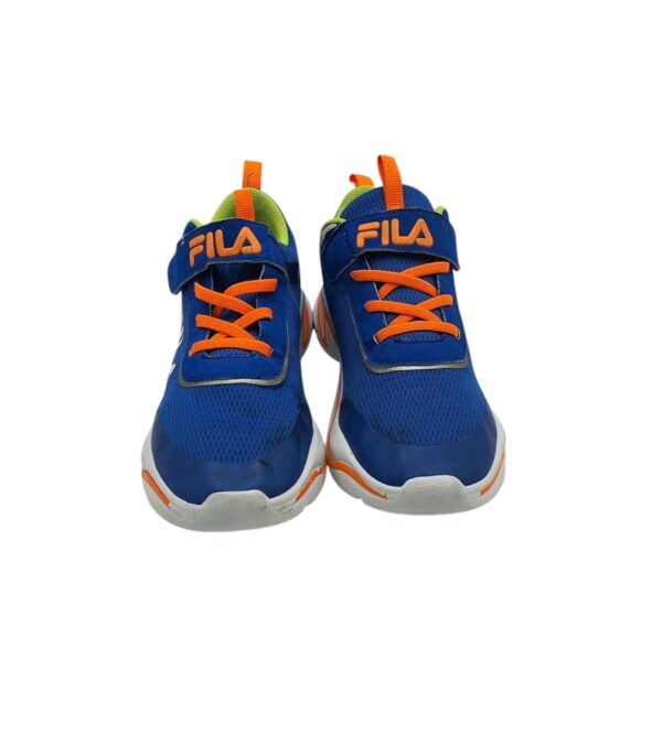 Adidasi copii Fila 35, material textil, albastru - imagine 3