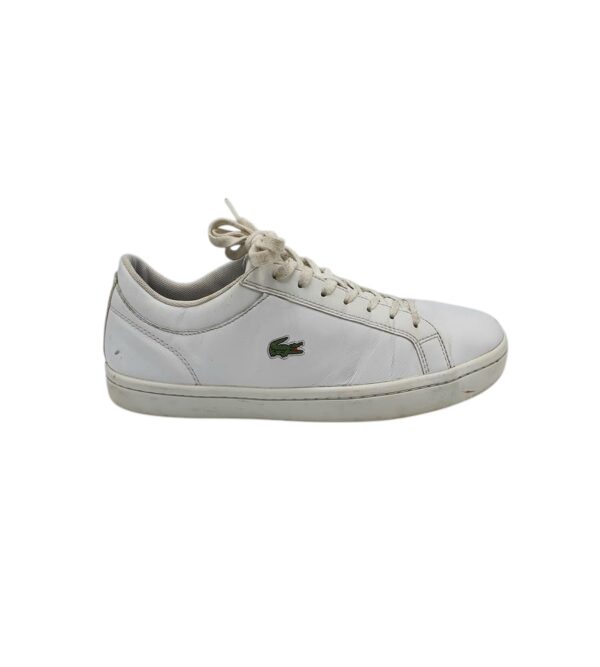 Adidasi barbati Lacoste 44.5 piele, alb - imagine 1