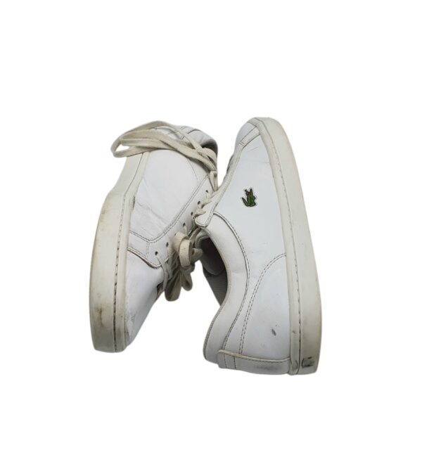 Adidasi barbati Lacoste 44.5 piele, alb - imagine 4
