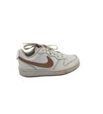 Adidasi dama Nike 38, piele, imitatie de piele, alb