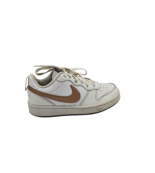 Adidasi dama Nike 38, piele, imitatie de piele, alb - imagine 1