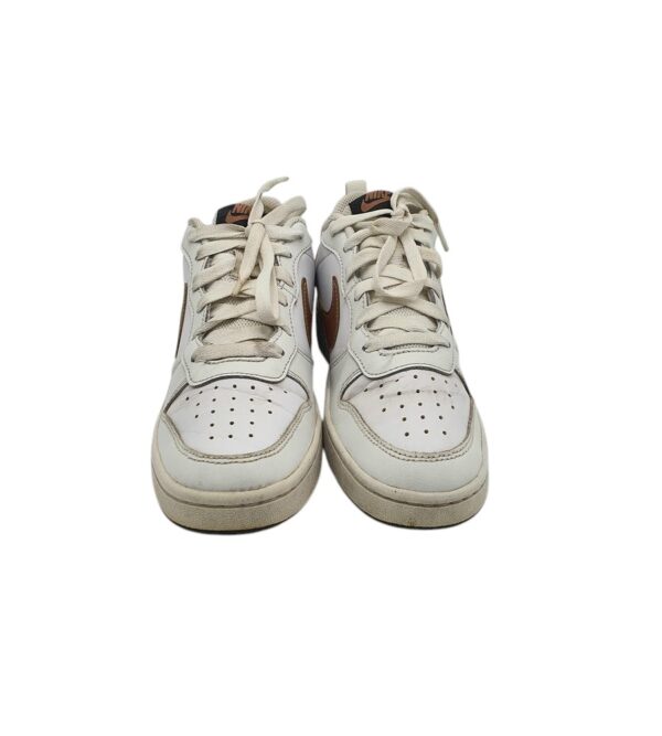 Adidasi dama Nike 38, piele, imitatie de piele, alb - imagine 3
