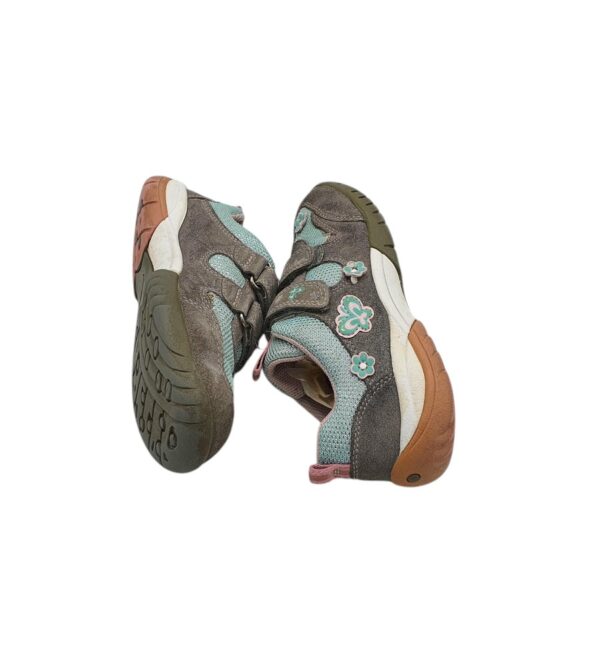 Adidasi copii Superfit 31, piele intoarsa, gri albastru - imagine 4