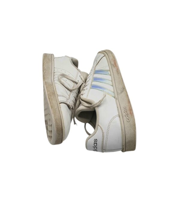 Adidasi dama Adidas 41, imitatie de piele, alb - imagine 4