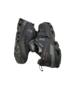 Adidasi barbati On  Cloud 42.5, material textil, negru, waterproof - imagine 4