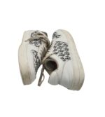 Adidasi dama New Yorker 39, imitatie de piele, alb - imagine 4