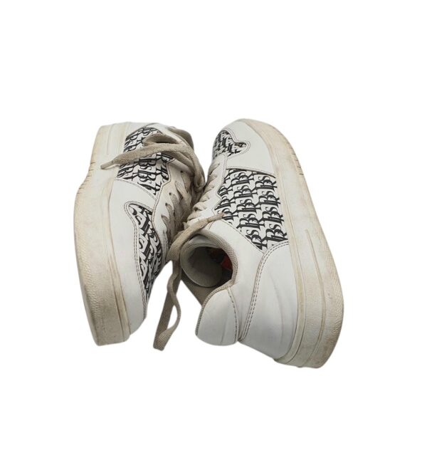 Adidasi dama New Yorker 39, imitatie de piele, alb - imagine 4