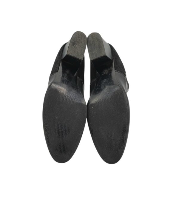 Botine dama Liu- Jo 38, piele, piele intoarsa, negru - imagine 5