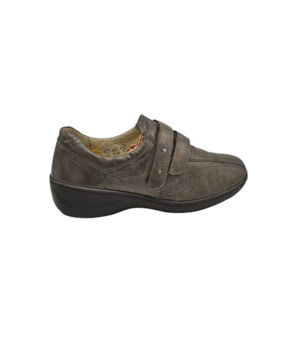 Pantofi dama Waldlaufer 42, piele, gri - imagine 1