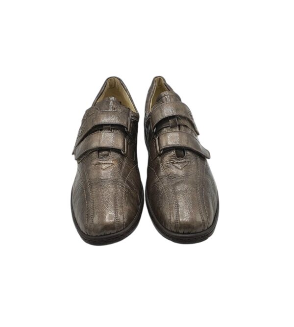 Pantofi dama Waldlaufer 42, piele, gri - imagine 3
