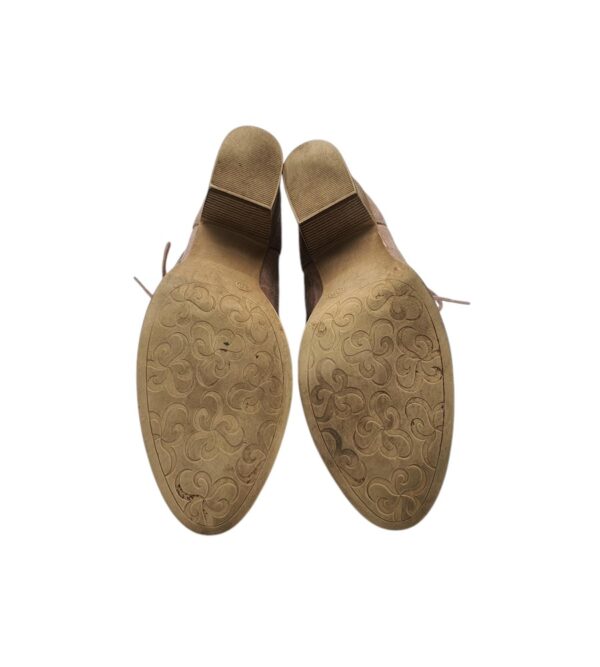 Botine dama Graceland 38, material textil, bej - imagine 5