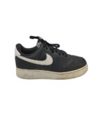 Adidasi barbati Nike 45, piele, imitatie de piele, negru