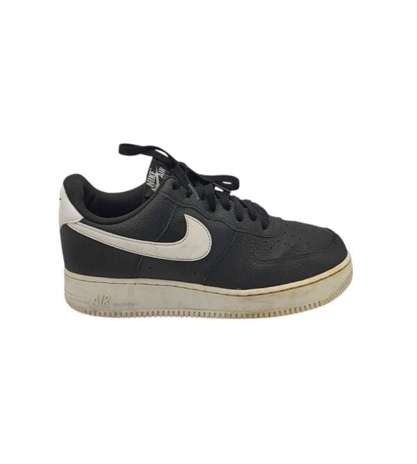 Adidasi barbati Nike 45, piele, imitatie de piele, negru - imagine 1