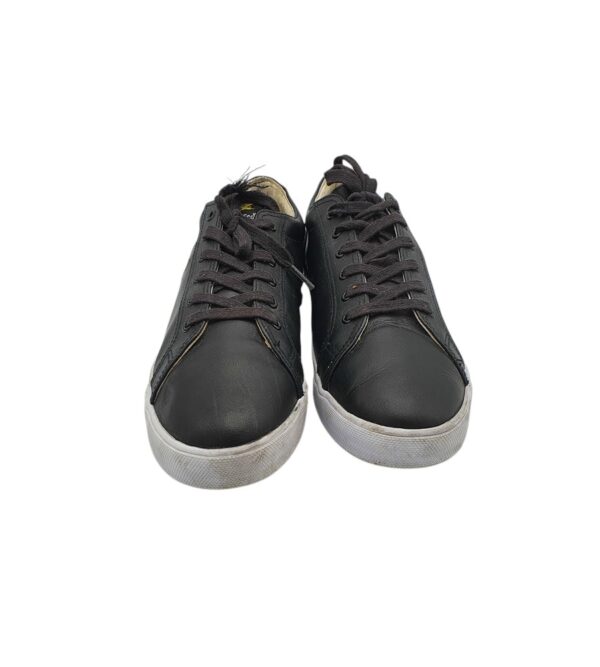 Tenisi barbati Lyle & Scott 44, piele, negru - imagine 3