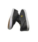 Tenisi barbati Lyle & Scott 44, piele, negru - imagine 4