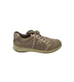 Adidasi dama Go Soft 38, piele intoarsa, bej