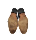 Ghete dama Next 45, piele intoarsa, bleumarin - imagine 5