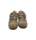 Adidasi dama Skate 37, piele intoarsa, material textil, bej - imagine 3