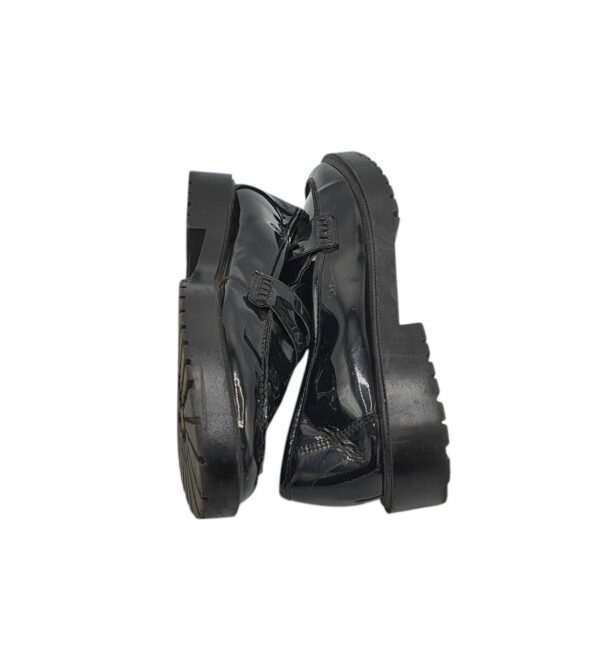 Mocasini dama H&M 39, imitatie de piele, negru - imagine 4