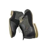 Pantofi barbati Bugatti 42,  imitatie de piele, negru - imagine 4