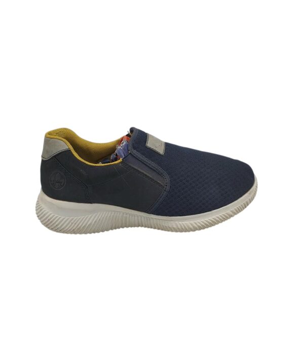 Adidasi barbati Rieker 44, material textil, bleumarin - imagine 1
