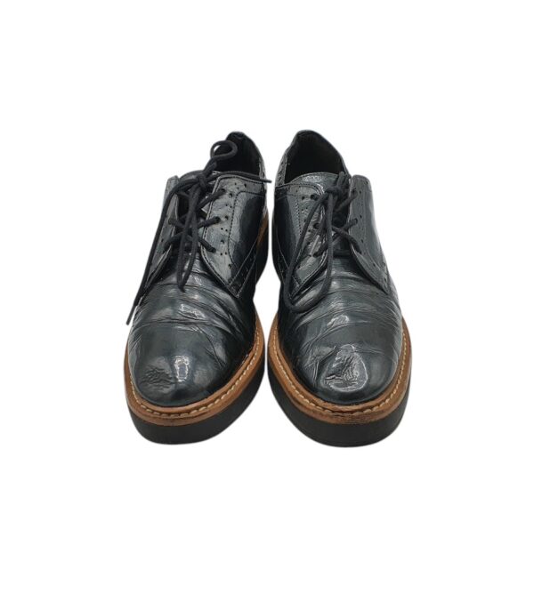 Pantofi dama M&S 39 imitatie de piele, negru - imagine 3
