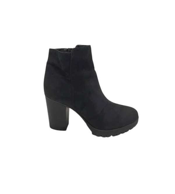 Botine dama Graceland 37, material textil, negru - imagine 1