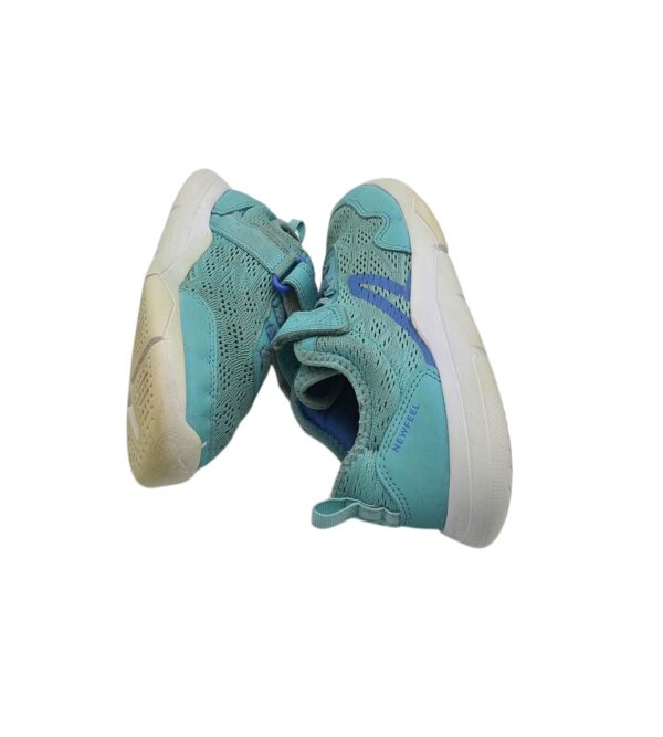 Adidasi copii Newfeel 35, material textil, albastru - imagine 4