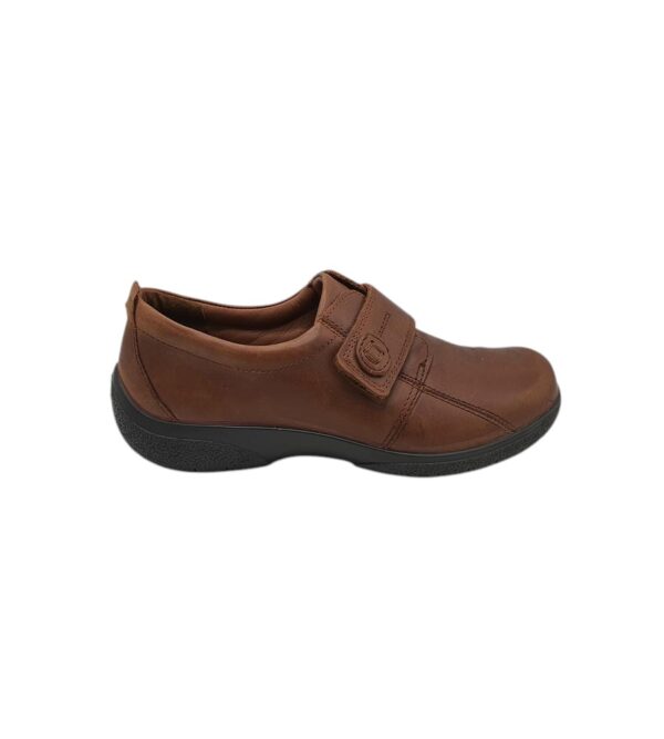 Pantofi barbati Hotter 40.5, piele, maro - imagine 1