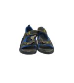 Sandale copii 27, imitatie de piele, negru albastru - imagine 3