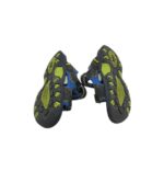 Sandale copii 27, imitatie de piele, negru albastru - imagine 5