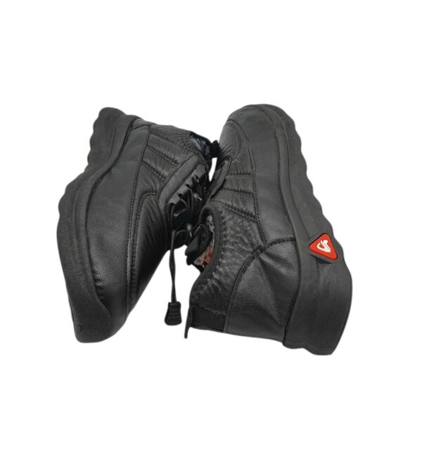 Ghete barbati Fashion 41, imitatie de piele, negru, imbanite - imagine 4