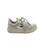 Adidasi dama Yommy Hilfiger 38, piele, alb gri