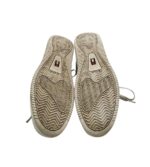 Adidasi dama Yommy Hilfiger 38, piele, alb gri - imagine 5
