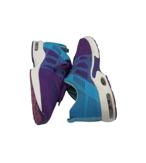 Adidasi dama Fashion 39, material textil, albastru mov - imagine 4