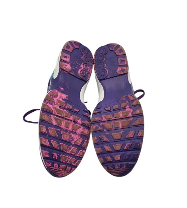 Adidasi dama Fashion 39, material textil, albastru mov - imagine 5