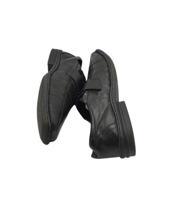 Pantofi dama Rieker 45, piele, negru - imagine 4