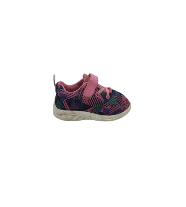 Adidasi copii 24, material textil, roz - imagine 1